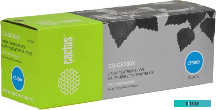 Картридж Cactus CS-CF380X (аналог HP 312X (CF380X))