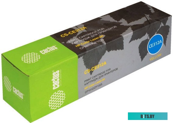 Картридж Cactus CS-CE312A Yellow для hp Color LJ CP1012/CP1025
