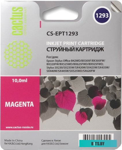 Картридж Cactus CS-EPT1293 (аналог Epson EPT12934010)