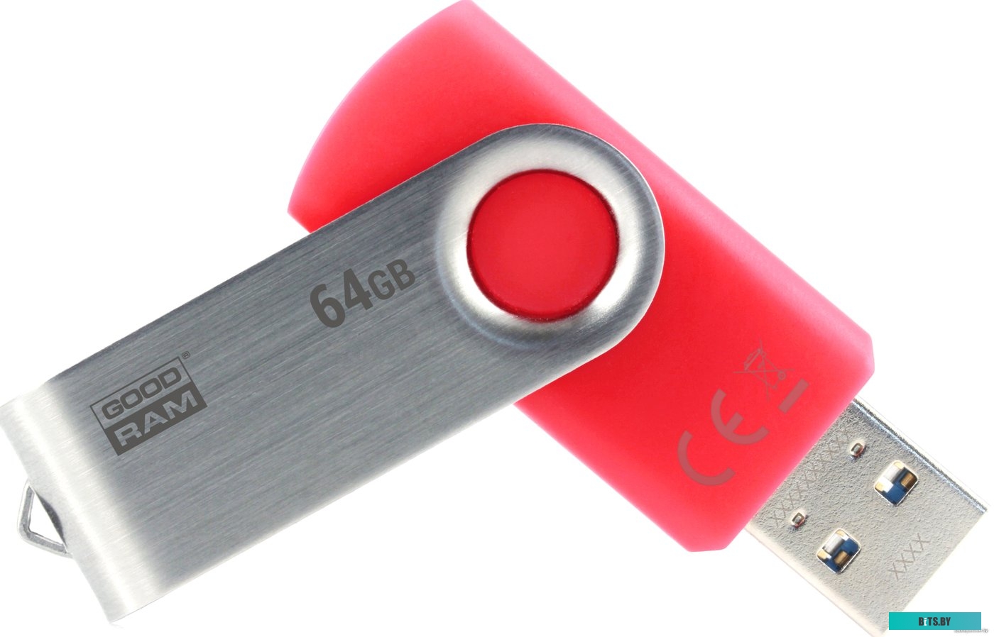 USB накопитель (Флешка) GoodRam UTS3 64GB [UTS3-0640R0R11]