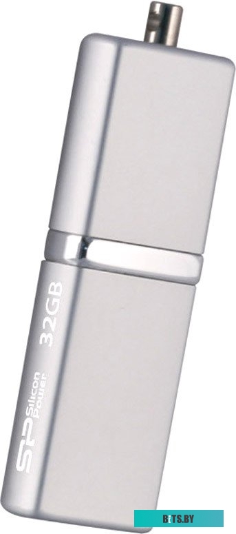 USB накопитель (Флешка) Silicon Power LuxMini 710 32Gb Silver (SP032GBUF2710V1S)