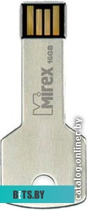 USB накопитель (Флешка) Mirex CORNER KEY 16GB (13600-DVRCOK16)