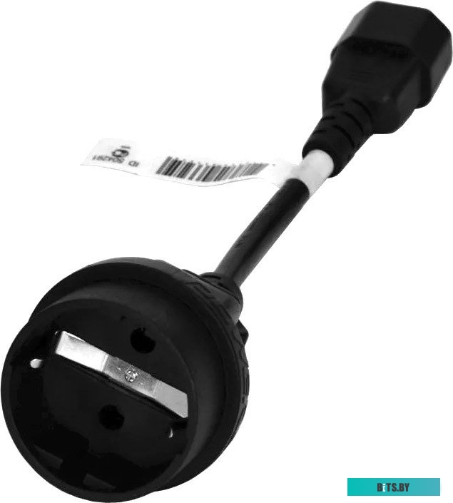 Кабель Powercom SCUT IEC-320 C14 to Socket Type-F 250V 10A