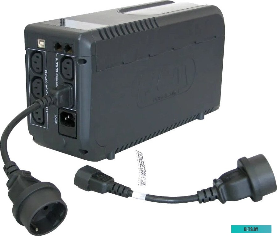 Кабель Powercom SCUT IEC-320 C14 to Socket Type-F 250V 10A