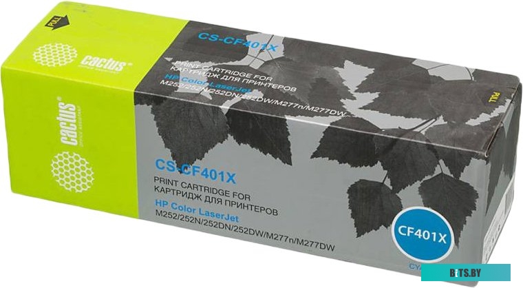Картридж Cactus CS-CF401X (аналог HP CF401X)