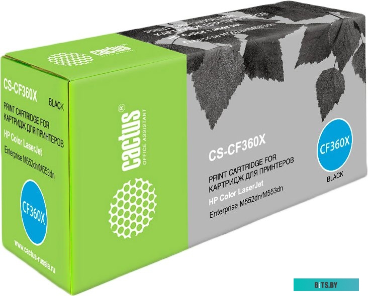 Картридж Cactus CS-CF360X (аналог HP CF360X)