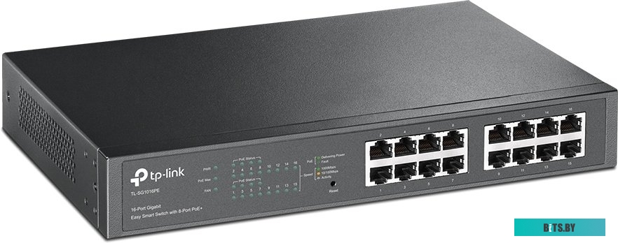 Коммутатор TP-Link TL-SG1016PE