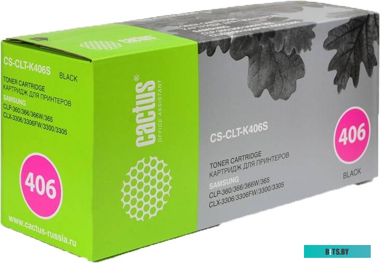 Картридж Cactus CS-CLT-K406S (аналог Samsung CLT-K406S)