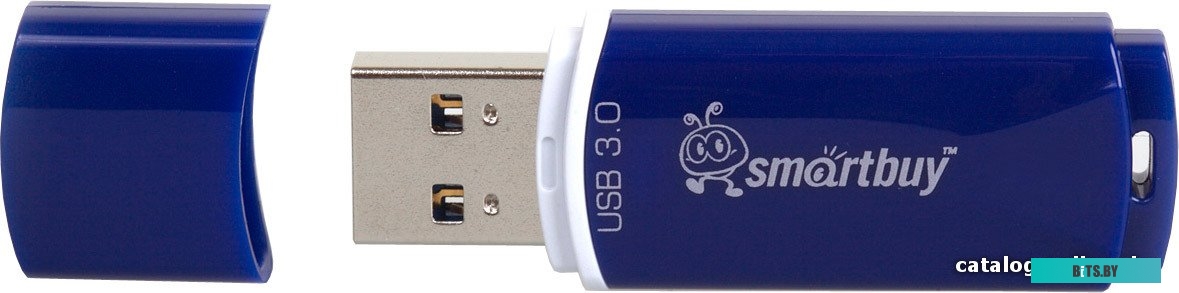 USB накопитель (Флешка) Smart Buy Crown Blue 64GB (SB64GBCRW-Bl)