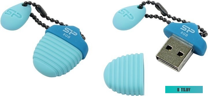 USB накопитель (Флешка) Silicon Power Touch T30 8GB (синий) [SP008GBUF2T30V1B]