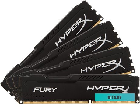 Модуль памяти HyperX Fury 4x8GB DDR4 PC4-19200 HX424C15FB2K4/32