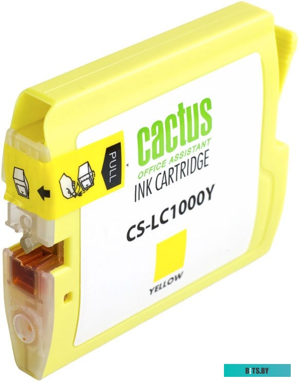 Картридж Cactus CS-LC1000Y (аналог Brother LC1000Y)