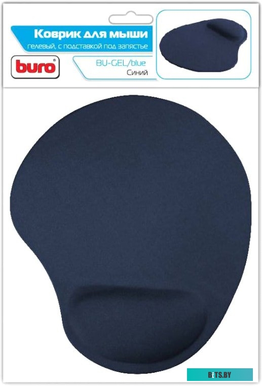 Коврик Buro BU-GEL (синий) <817305>