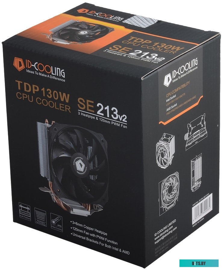 Кулер ID-Cooling SE-213V2 [ID-CPU-SE-213V2]