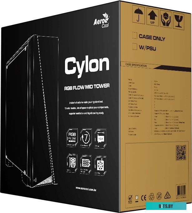 Корпус AeroCool Cylon (черный)