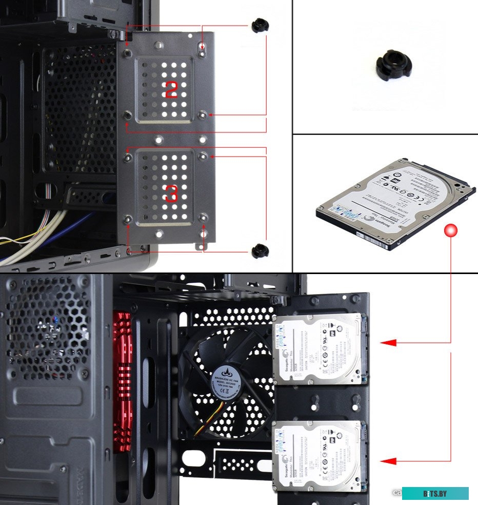 Корпус AeroCool QS-182 Black