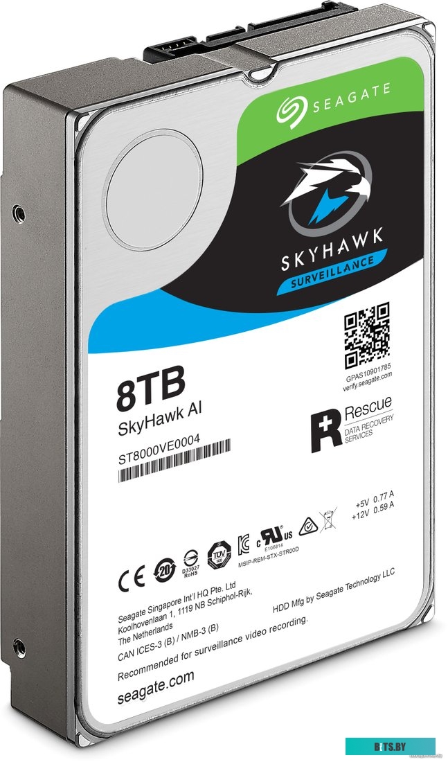 Жесткий диск Seagate SkyHawk AI 8TB ST8000VE0004