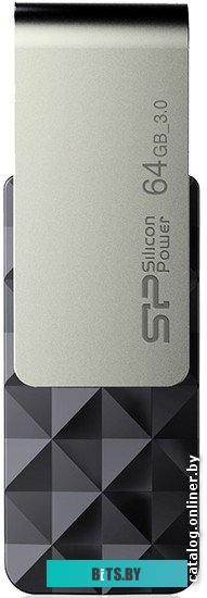 USB накопитель (Флешка) Silicon Power Blaze B30 64GB (SP064GBUF3B30V1K)