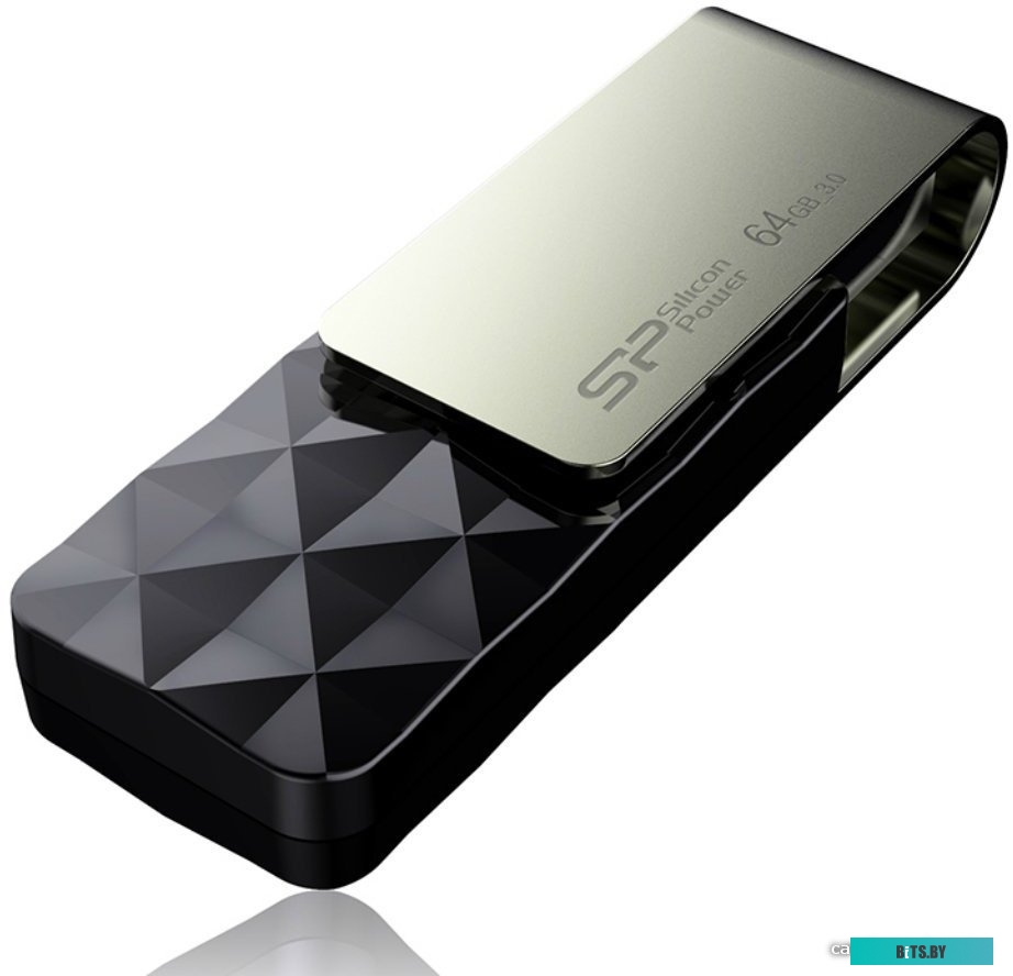 USB накопитель (Флешка) Silicon Power Blaze B30 64GB (SP064GBUF3B30V1K)
