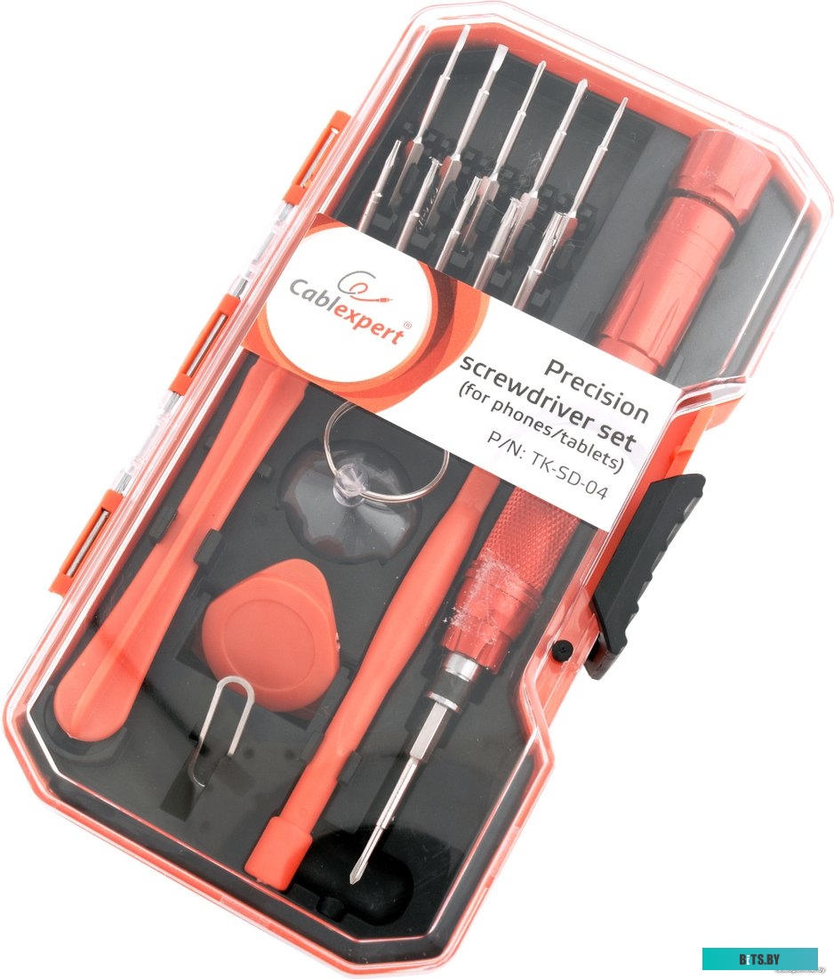 Набор инструментов TK-SD-04 Gembird (17 pcs) (for phone/tablet)