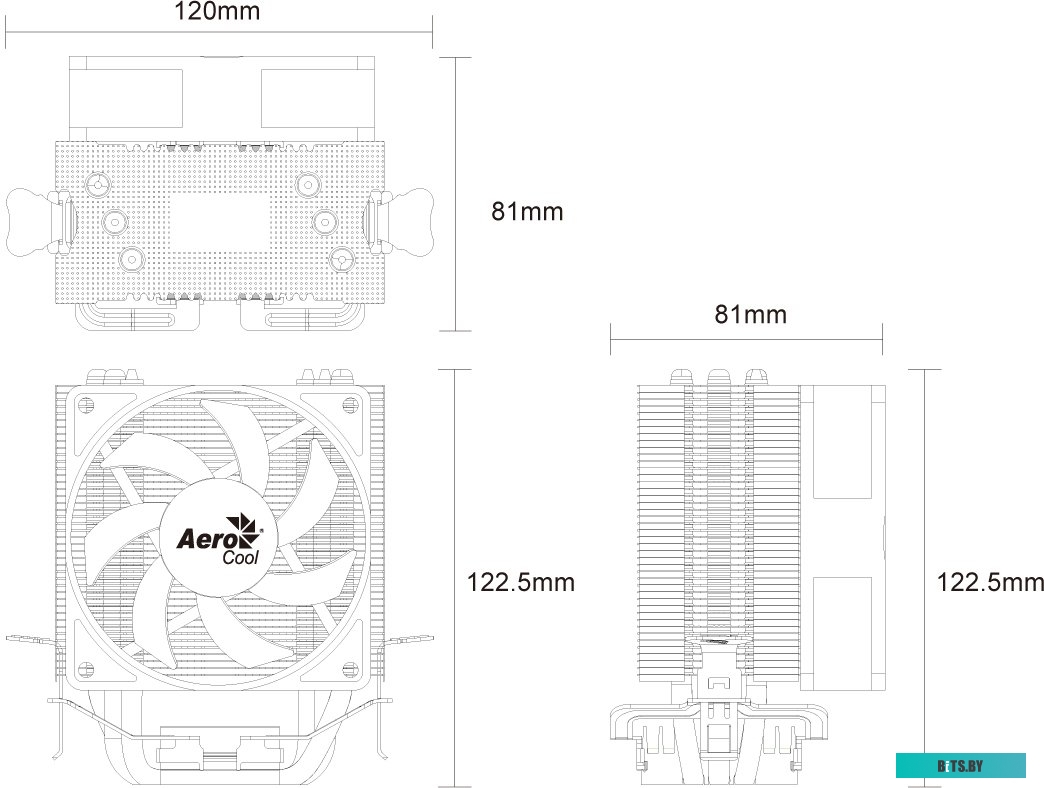 Кулер Aerocool Verkho 3