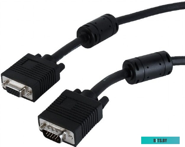 Кабель VGA CC-PPVGAX-10-B Gembird удлинитель 3m