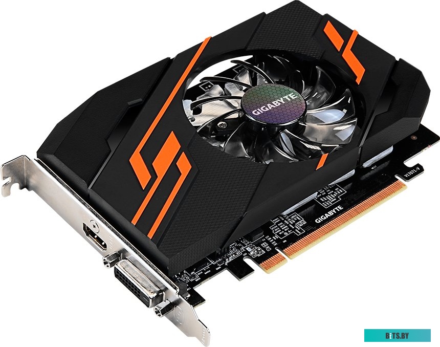 Видеокарта Gigabyte GeForce GT 1030 OC 2GB [GV-N1030OC-2GI]