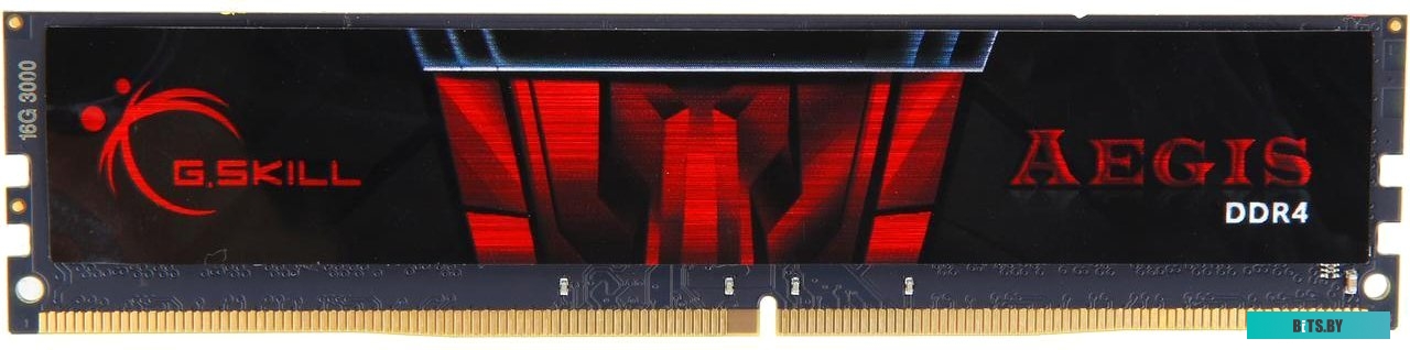 Оперативная память G.Skill Aegis 16GB DDR4 PC4-24000 F4-3000C16S-16GISB