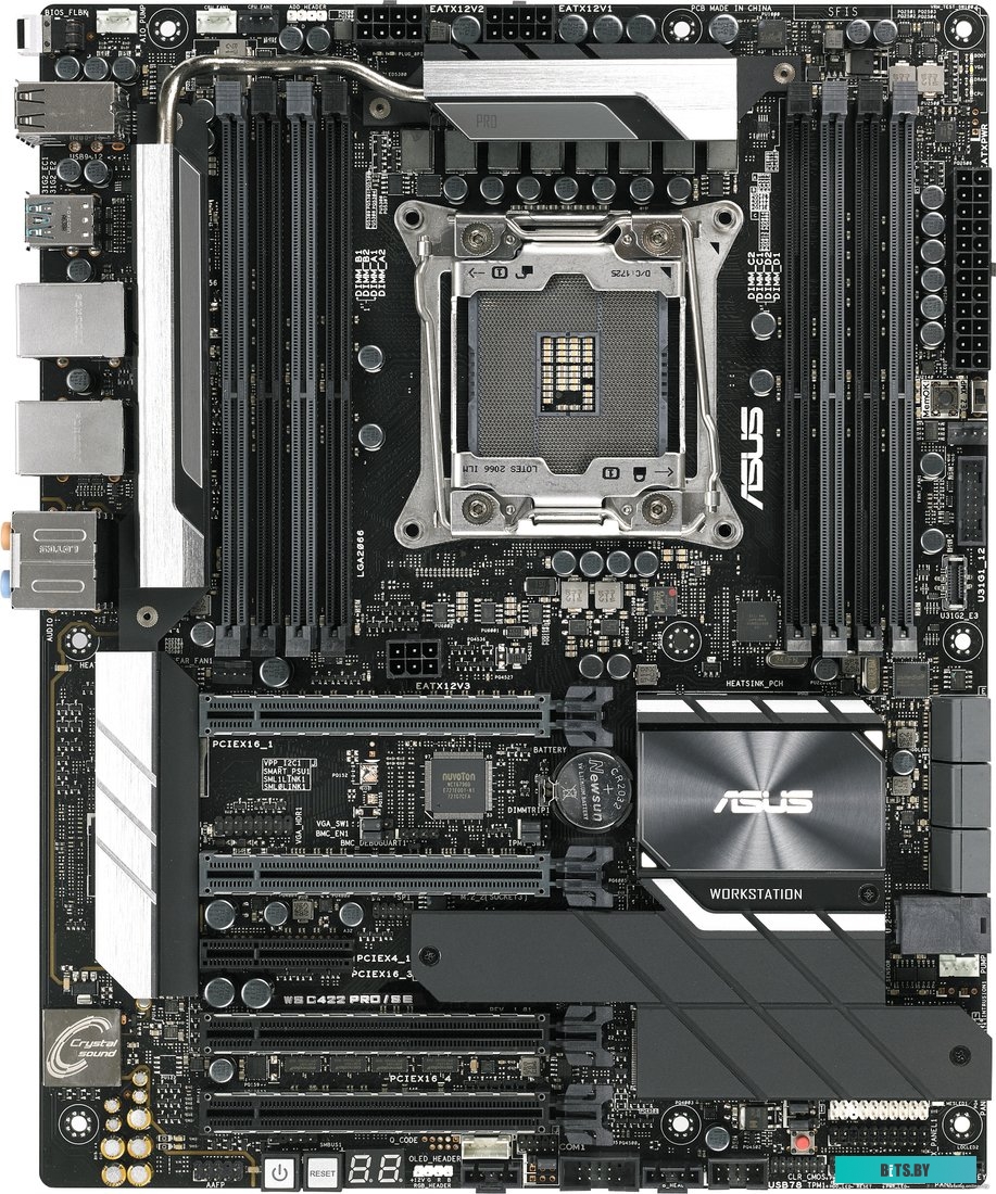 Серверная материнская плата ASUS WS C422 PRO/SE
