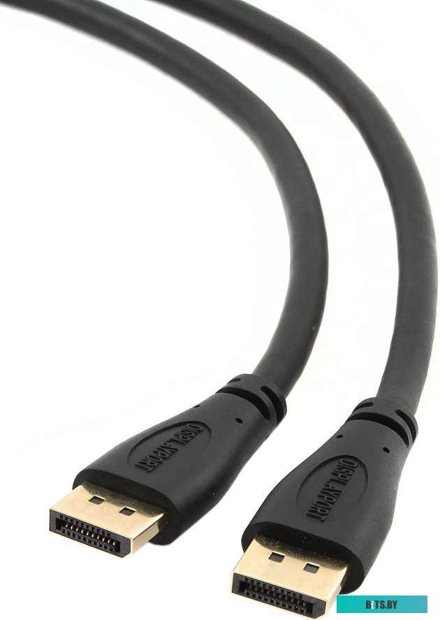 Кабель DisplayPort Gembird/Cablexpert CC-DP-1M, 1.0м, 20M/20M, черный, экран, пакет
