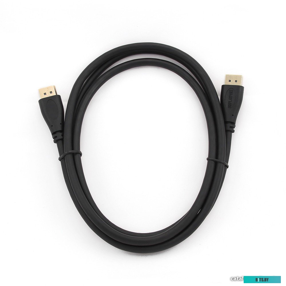 Кабель DisplayPort Gembird/Cablexpert CC-DP-1M, 1.0м, 20M/20M, черный, экран, пакет