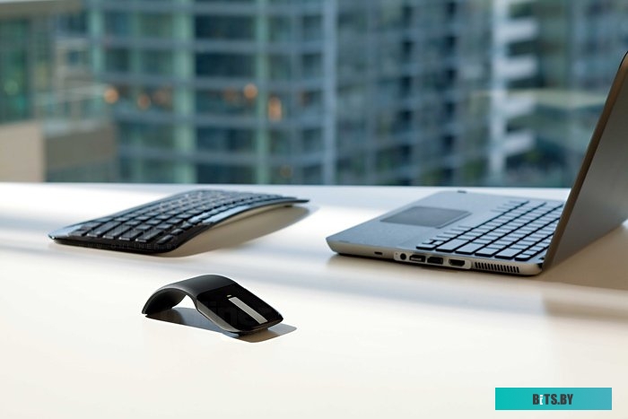 RVF-00056 Microsoft ARC Touch Mouse USB Black мышь беспроводная
