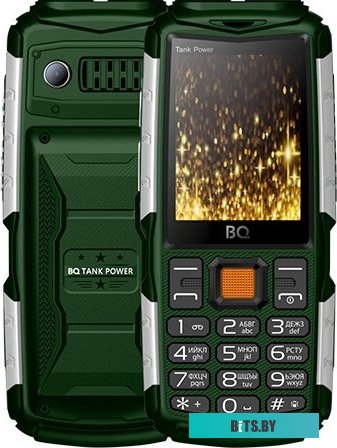 Мобильный телефон BQ-Mobile BQ-2430 Tank Power (зеленый)
