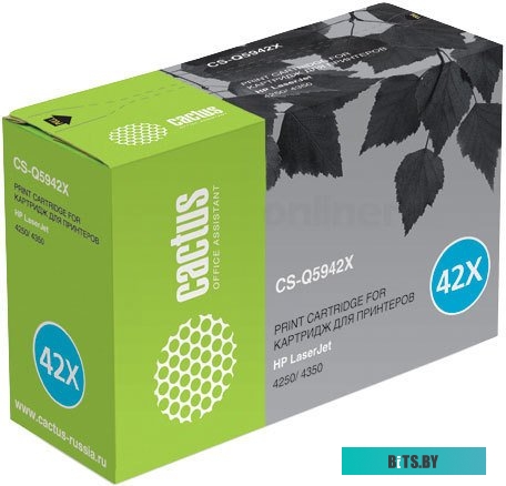 Картридж Cactus CS-Q5942X для hp LJ 4250/4350