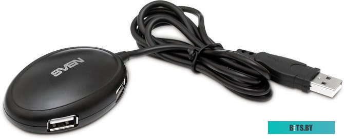 Концентратор USB (Хаб) Sven HB-401 Black <SV-012830>