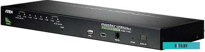 Переключатель ATEN CS1708i-AT-G, 8-портовый, VGA, PS/2, USB, КВМ