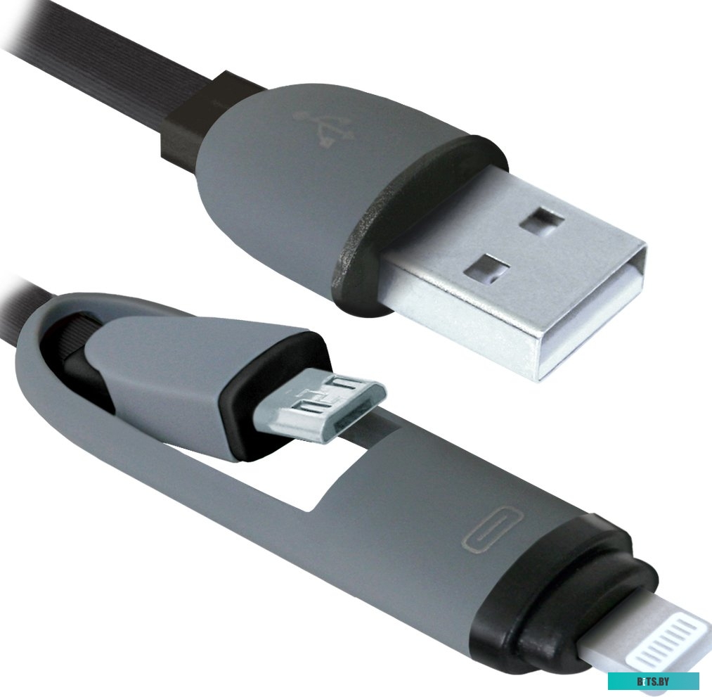 Кабель Defender USB10-03BP (черный) [87488]