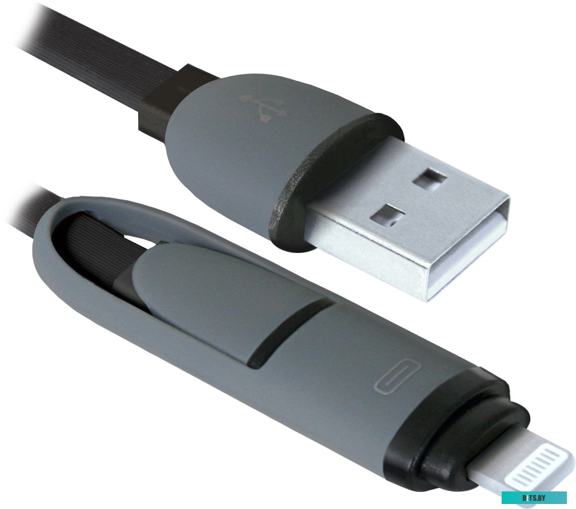Кабель Defender USB10-03BP (черный) [87488]
