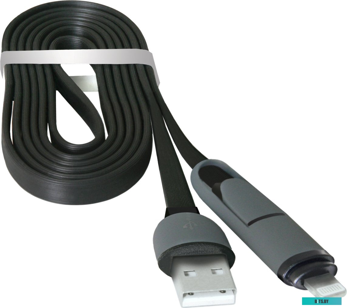 Кабель Defender USB10-03BP (черный) [87488]