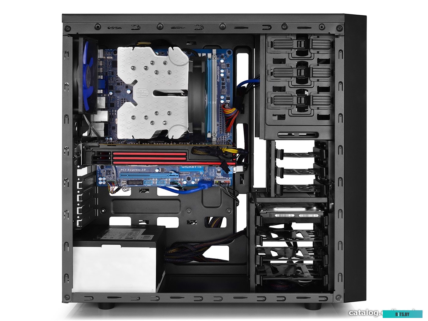 Корпус DeepCool Tesseract BF Black