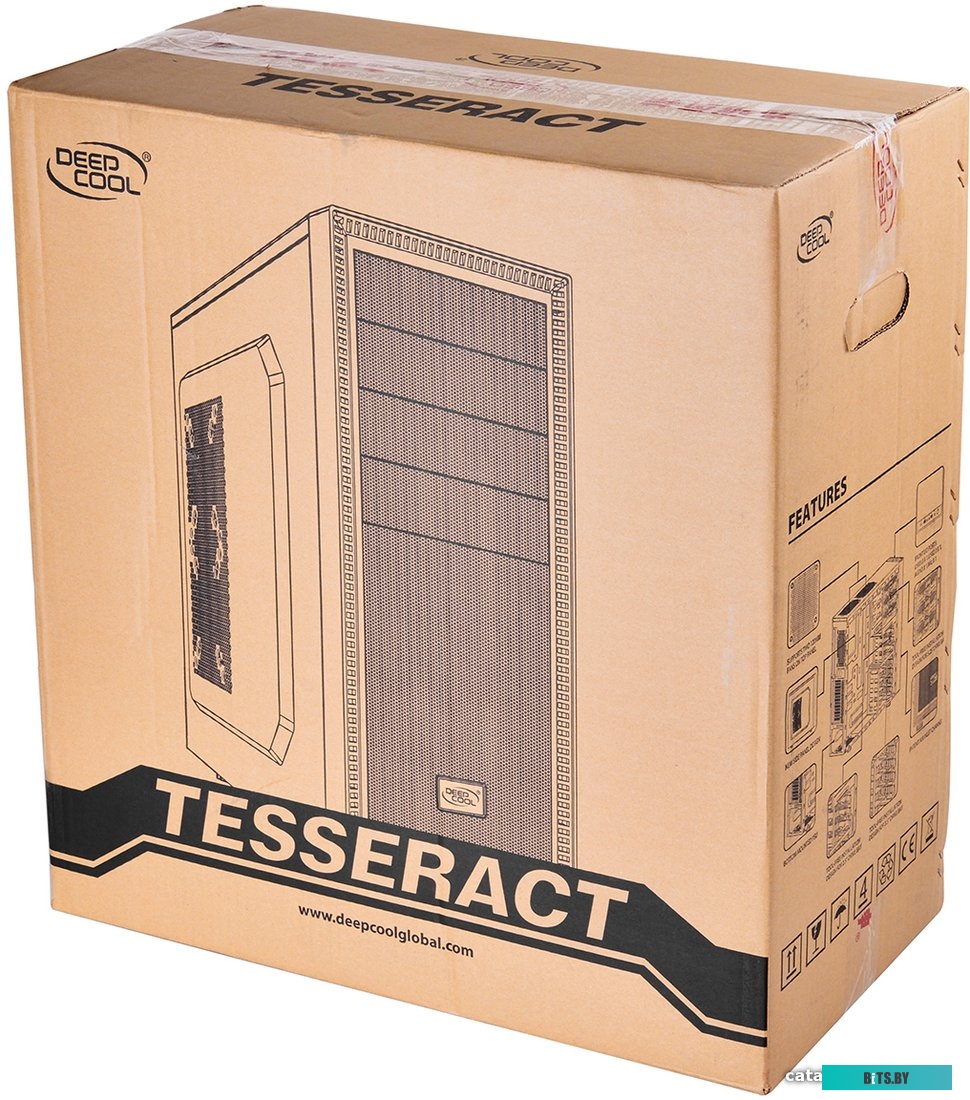 Корпус DeepCool Tesseract BF Black
