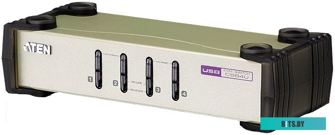 KVM-переключатель ATEN CS84U-AT, 4-Port PS/2-USB KVM Switch