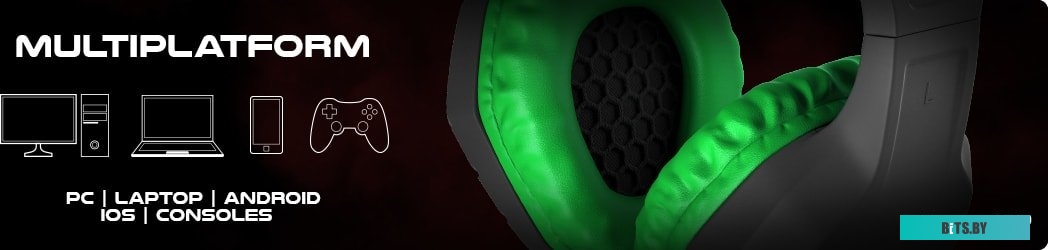 Наушники (Гарнитура) Genesis Argon 200 (черный)