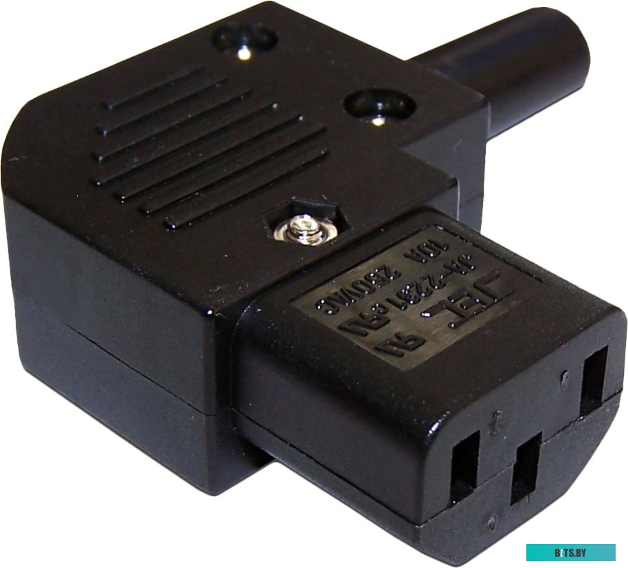 Lanmaster  LAN-IEC-320-C13  Вилка IEC 60320 C13, 10A, 250V, разборная, черная