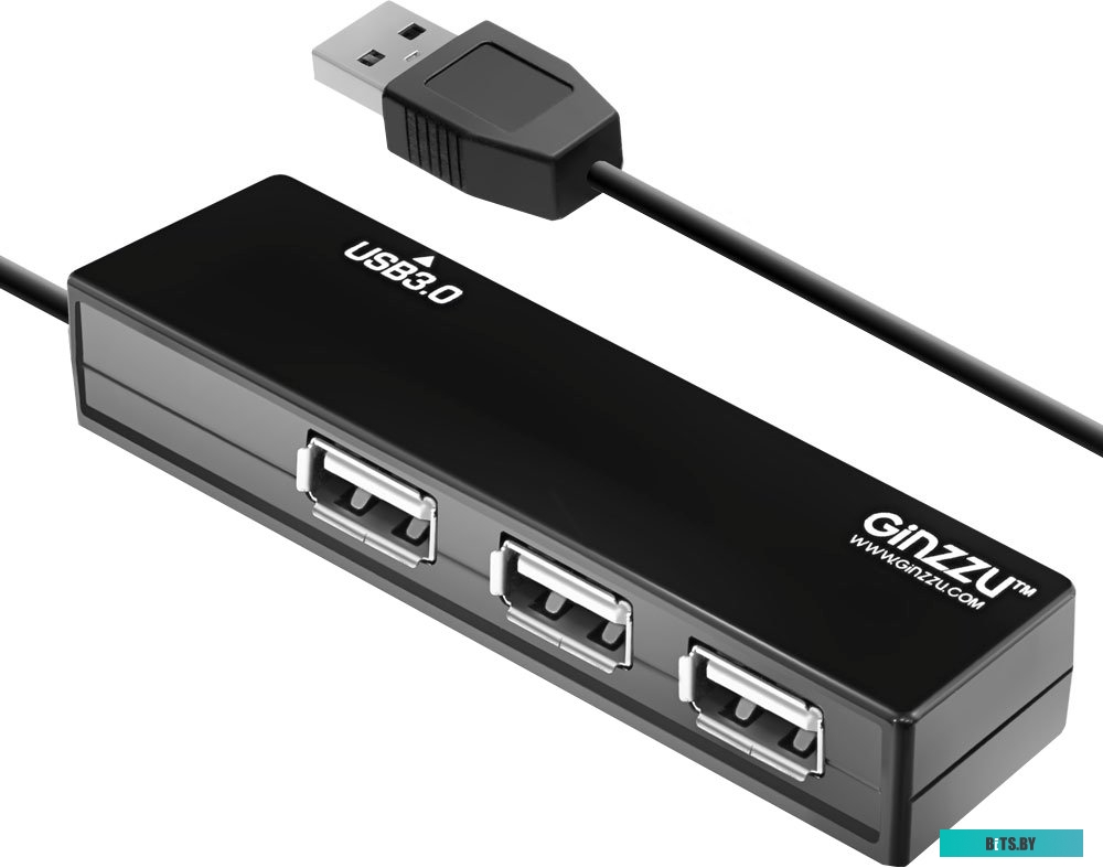 USB-хаб Ginzzu GR-334UB