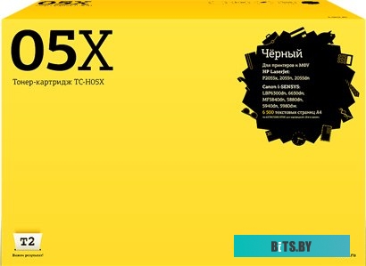 Картридж T2 TC-H05X (аналог HP 05Х (CE505X))