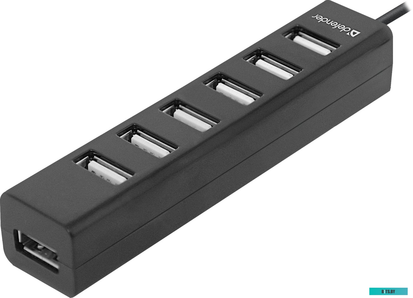 Концентратор USB (Хаб) Defender Quadro Swift USB2.0 [83203]