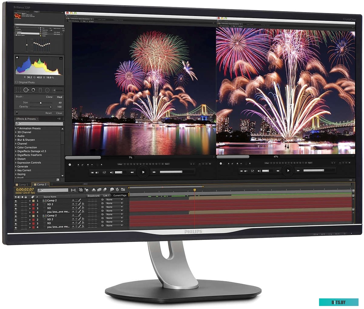 Монитор Philips 328P6AUBREB/00