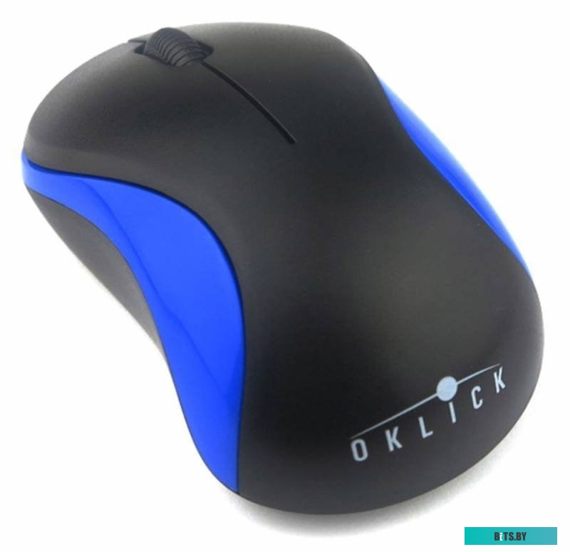 Мышь Oklick 605SW (черный/синий) [384109]