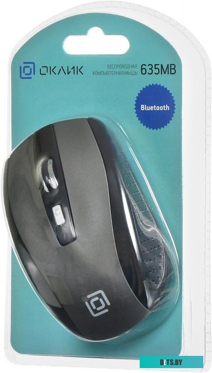Мышь Oklick 635MB (черный/серебристый) <489350>